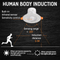 Human body inductiom LED downlight
